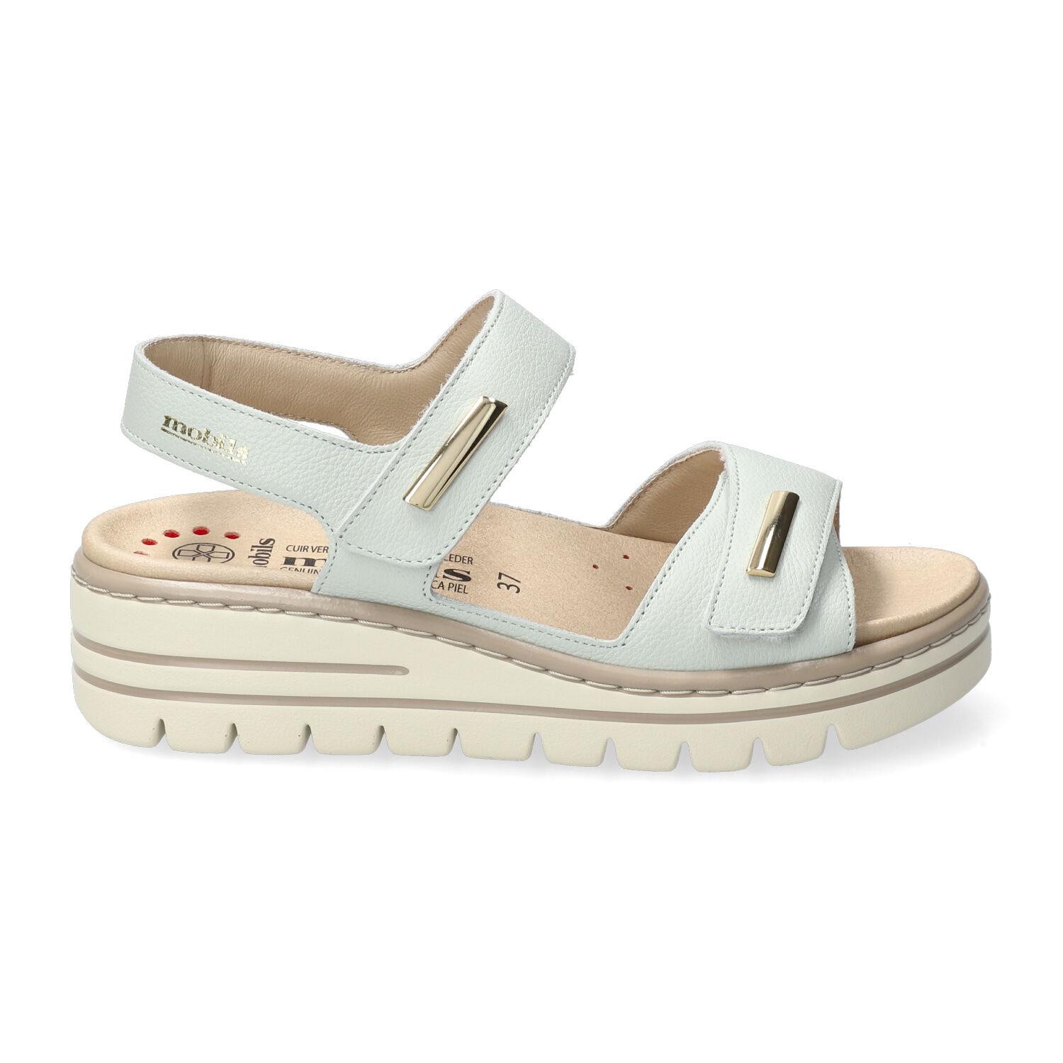 sandales femme modèle Clem Vert eucalyptus - Mephisto